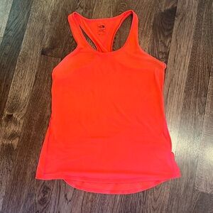 Nike Coral/Orange Flash Dry Racer Back Tank Activewear Workout Yoga